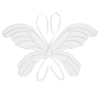 Ангел -бабочка - белая [ударяющая солома]