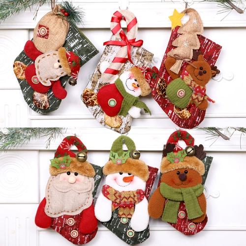 Рождественские носки для пожилых людей, детская подвеска для раннего возраста, подарок на день рождения