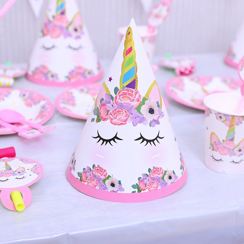 Тема Единорога, вечеринка по случаю дня рождения одноразовая посуда Девушка Девушка по случаю дня рождения ДЕССЕРТ ДЕСЕРСЕТ ДЕСЕРСКИ