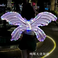 Модель горячей продажи - модель серебряного освещения Angel Butterfly [Отправить соломинку для выдувки]