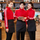 Толстовка для работы, чай с молоком, кассовый аппарат, утепленная куртка, осенний сезон