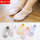 Childrens Socks bông chàng trai 2-3-5-7-10 tuổi thuyền vớ mùa xuân rơi chàng trai vớ mỏng vớ em bé bông.