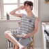 . Mens đồ ngủ mùa hè quần short cotton tuổi teen bông quần mens mùa hè cỡ lớn trung niên quần áo nhà thiết. 