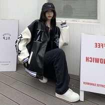 American retro baseball jacket womens 2021 new autumn and winter casual design sense niche jacket embroidered top