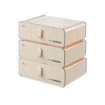 Underwear storage box for socks wardrobe divider drawer underwear basket three-in-one home organizing artifact