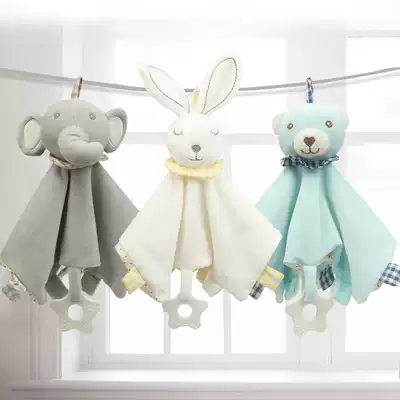 Baby towel can be imported baby comfort doll can bite sleep comfort doll sleep artifact comfort toy