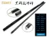 JF Công nghệ đen Sợi carbon Billiard Cue Cú đấm Jumper Cú đấm Jump One Rod Kick Off Nine Ball Big Head Black 8 Billiard Cue - Bi-a