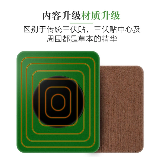 Служба измерения Санфу патч акупунты со здоровьем. Плака