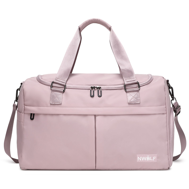 Travel Bag for Women, Large Capacity, Portable, Short-Distance, Fashionable, Lightweight Luggage Bag for Men, Business Trip, Travel, Dry and Wet Separation, Fitness Bag