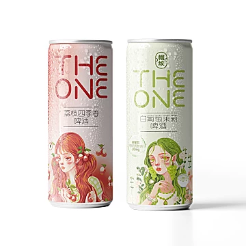 帼纹纯麦女生果味微醺果酒330ml*2