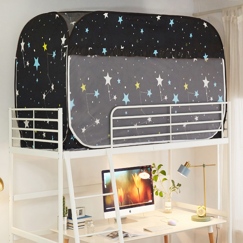 0.9m bed bed in the 0.9m bed dormitory without yurt mosquito nets Integrated upper and lower bed blackout curtains