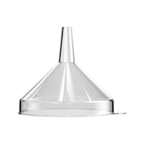 Funnel household kitchen long-neck plastic large and small diameter milk powder refueling funnel food-grade wine slinger