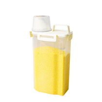 Household rice bucket insect-proof and moisture-proof sealed storage tank grain flour rice grains cat and dog food storage box