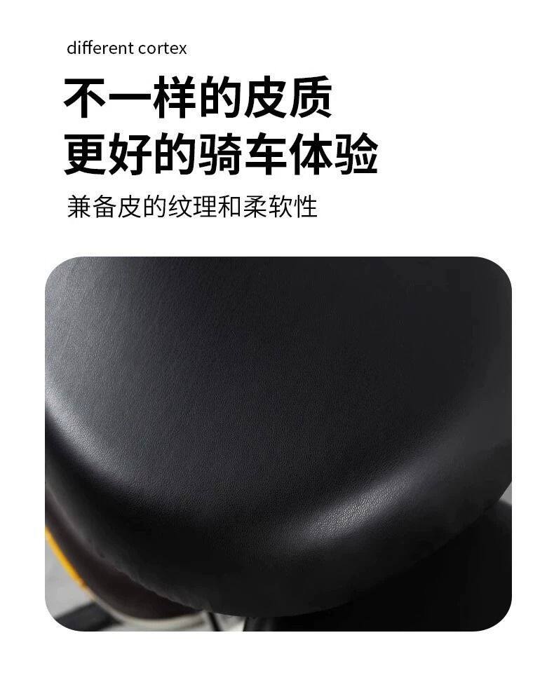 Waterproof, sun-proof, crack-resistant, high-elasticity, wear-resistant leather seat cover for electric vehicles, universal front seat cushion protector for electric bikes