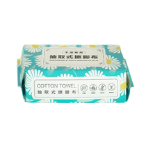 Thickened foot bath absorbent pedicure towel travel disposable foot towel household lazy foot cloth paper towel foot wash towel