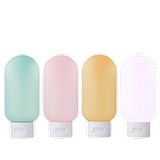 Бутылка для путешествий, силиконовый шампунь, косметический лосьон, очищающее молочко, гель для душа, увеличенная толщина