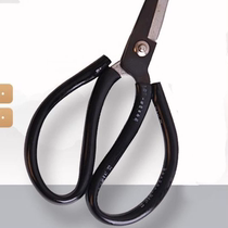 (High-quality steel forged scissors) Carbon steel scissors tailor household scissors opening ribbon cutting clothing scissors manganese steel extra large