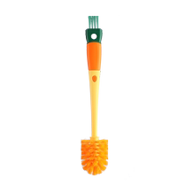 Four-in-one cup brush water cup cleaning artifact cup wash tea cup long-handled bottle brush water cup carrot cup lid brush