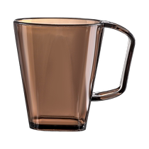 Nordic transparent creative simple geometric wash cup mouthwash cup home couple tooth brushing cup with tooth hole tooth cylinder tooth cup