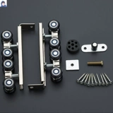 Подключенная ванная комната раздвижная дверная рулетка