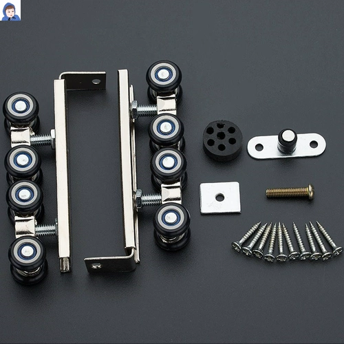 Подключенная ванная комната раздвижная дверная рулетка