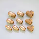 Водонагреватель анти -повторный водный перевернутый 4 -точечный медный стоп -клапан