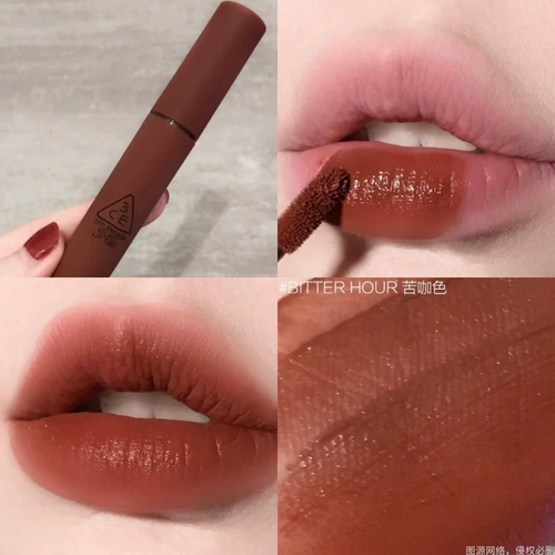 3ce Lip Glaze Package Walk n Talk Milk Tea Tea Orange Velvet Bitter Hour Water Mist Lipstick Free Trial