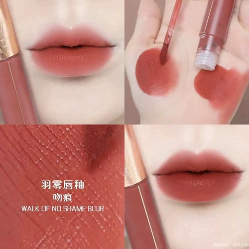 CT глазурь для губ новый продукт Yuwu Hengwu образец помады поцелуй знак подушка разговор бархатный водный свет теплый тон роза бесплатная пробная версия