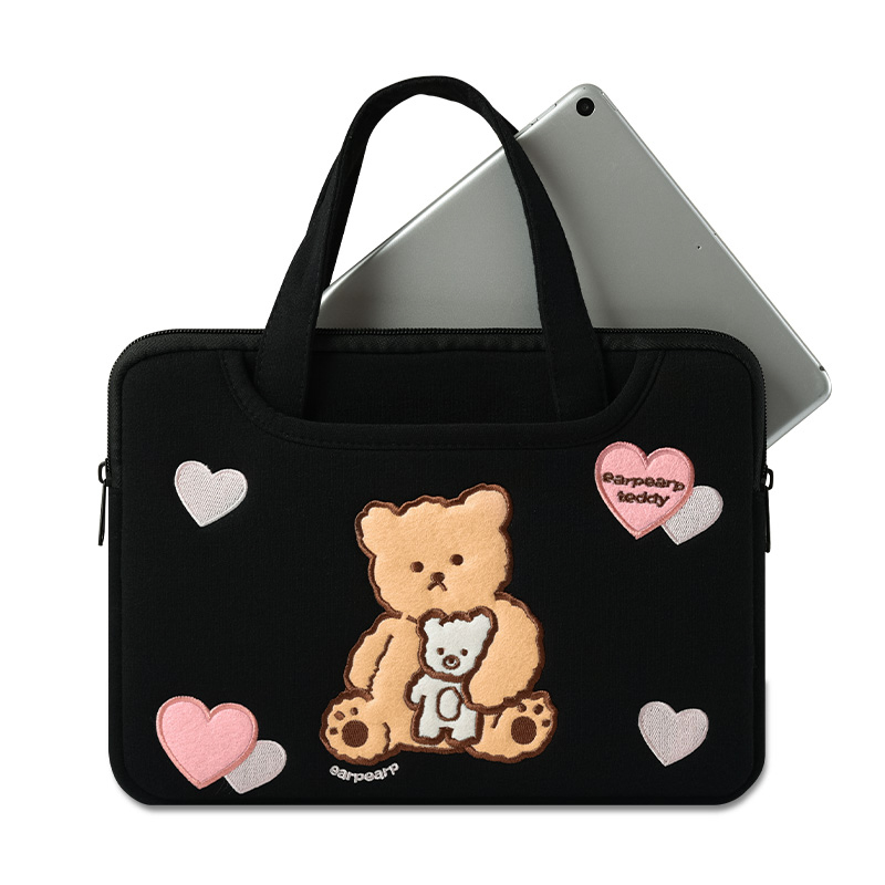 Korean Cute Cartoon Tablet Carry-on Bag Cashier Bags Apply Apple Ipad9 7 inch air3 10 5 women