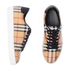 Футболка мужская 正品burberry/巴宝莉女鞋经典格纹印花休闲鞋女士运动板鞋4072465