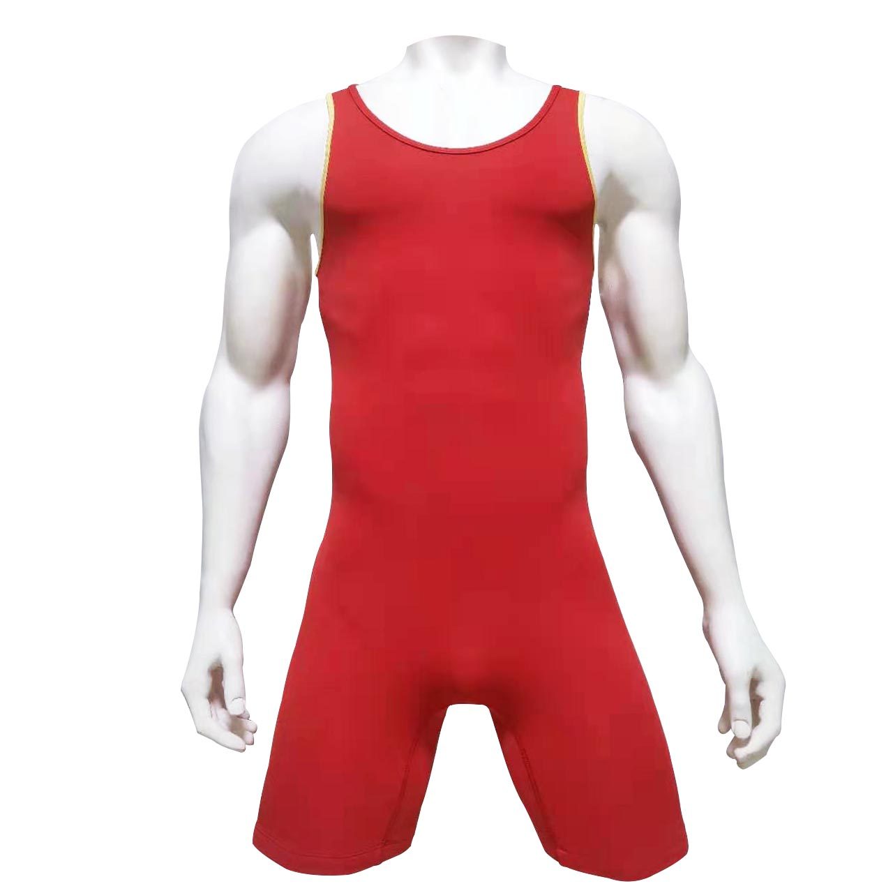 National team with fabric DIY wrestling suit weightlifting suit repair can be printed factory direct sales