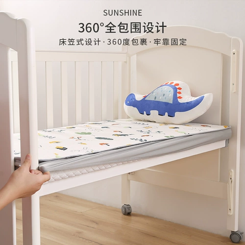 Кроватка для новорожденных, детская простыня для детского сада, детское хлопковое покрывало для приставной кровати, постельные принадлежности