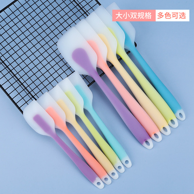 硅胶刮刀烘焙油刷家用蛋糕奶油刮板铲子