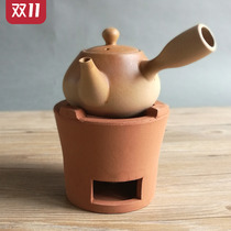 Carbon burning small stove carbon stove cooking teapot olive tea stove air stove dual-purpose sand alcohol furnace carbon stove red mud