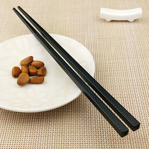 Taiwan Sandman chopsticks household high-grade non-slip high temperature resistant family 5 double-packed tableware hotel special