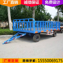 Warehouse Move Goods Flatbed Truck Logistics Transfer Car Heavy Handling Vehicles Large Ton Cargo Handling Flatbed Trucks