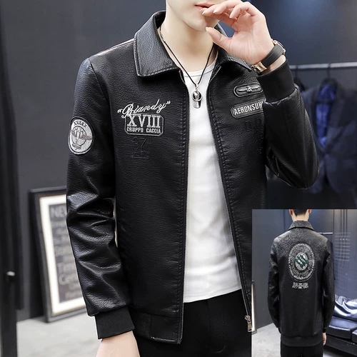 Демисезонная трендовая приталенная полиуретановая утепленная куртка для отдыха