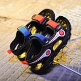 Летние детские сандалии для мальчиков, небольшие туфли, пляжная обувь, сезон 2021, подходит для подростков, мягкая подошва