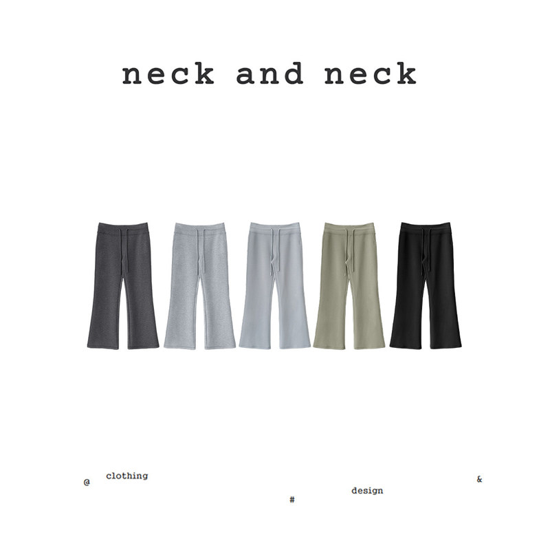 【Neck and Neck】"Slim-Fit Pants That Show Off Your Legs" 2026 Autumn New Modal Drapey Flared Pants 【Neck and Neck】"Slim-Fit Pants That Show Off Your Legs" 2026 Autumn New Modal Drapey Flared Pants