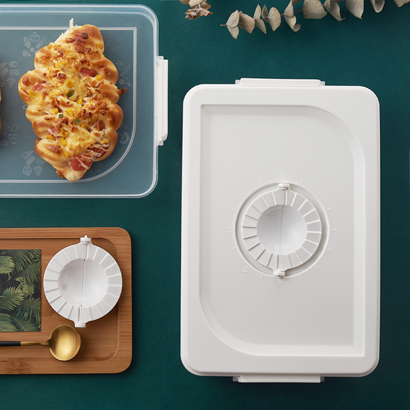 Water dumplings Frozen Dumplings Frozen Water Dumplings Box Wonton Box Fridge Multilayer Preservation Box Containing Box Creative Bag Water Dumplings