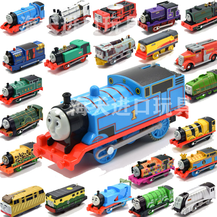 Electric drag horse tearing small train front track master series James Yongbao Edward Pei Emily toys