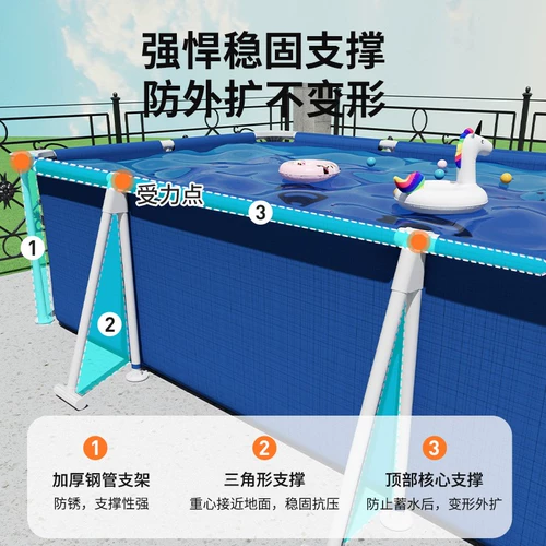 Детский бассейн для домашнего использования, трубка, увеличенная толщина