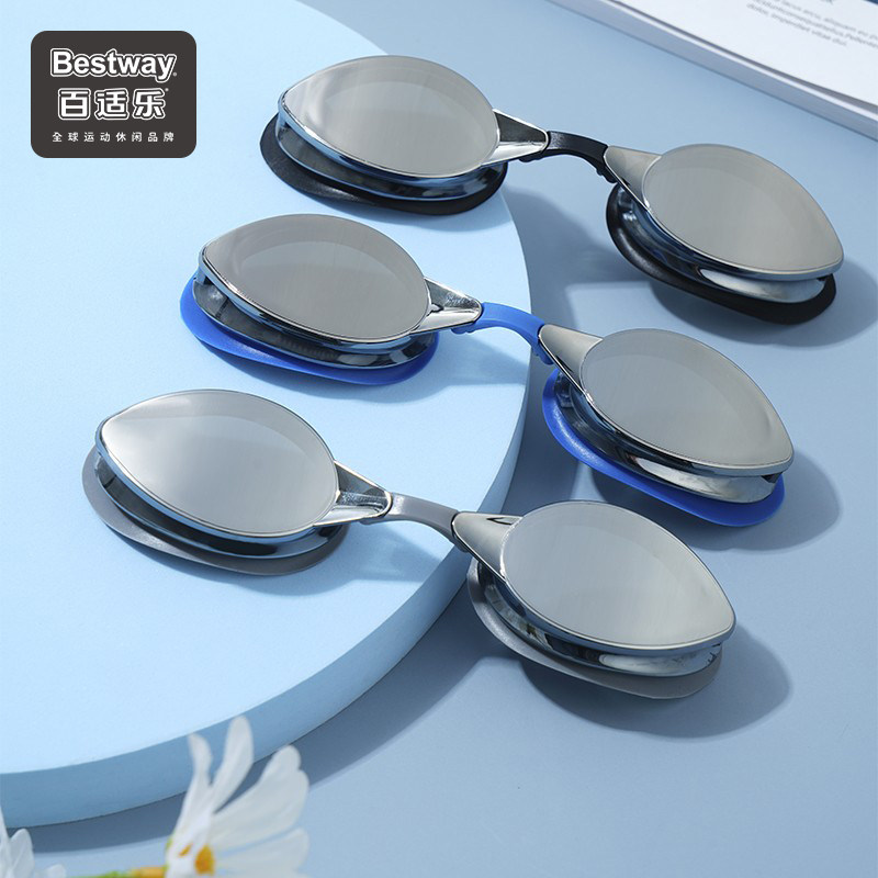 Bestway swimming goggles men and women universal swimming glasses swimming glasses waterproof anti-fog high-definition swimming goggles swimming gear