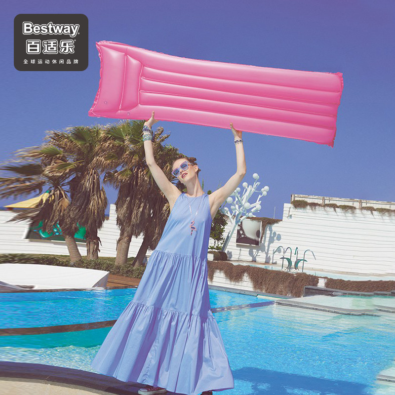 Bestway Adult Inflatable Floating Swimming Round Floating Pad Floating Pad Inflatable Swimming Pad