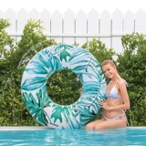 Bestway Большой плавательный круг для взрослых, водное оборудование для плавания, увеличенная толщина, популярно в интернете