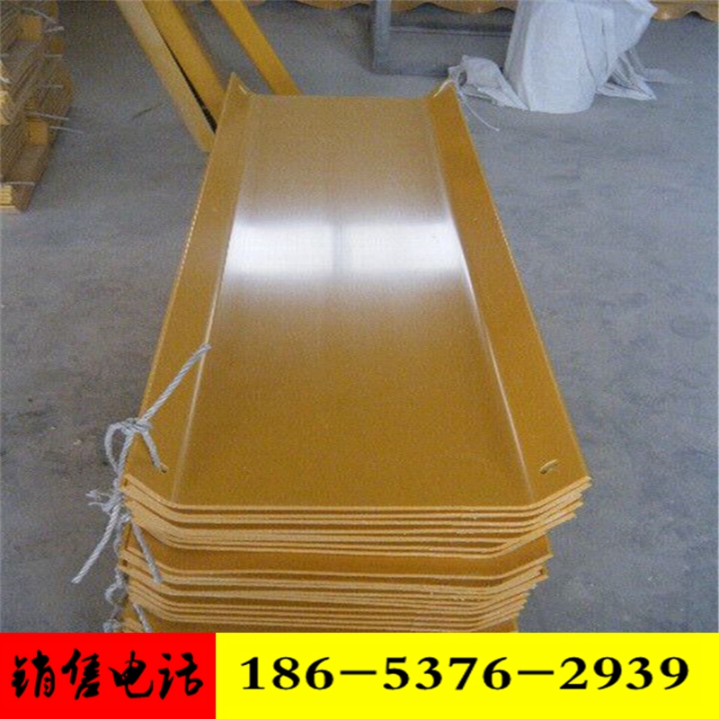 Mine PVC material T-type U-shaped plastic groove high strength thick wear-resistant coal arc plate