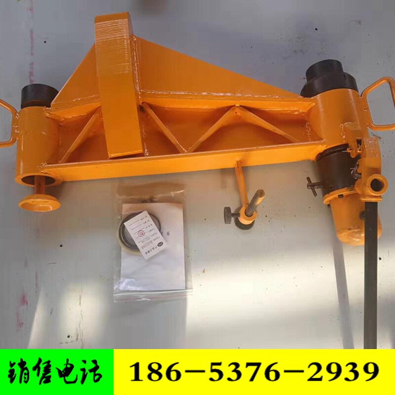 KWPY series of steel track hydraulic manual bender KWPY - 300 horizontal hydraulic double hook steel track bender