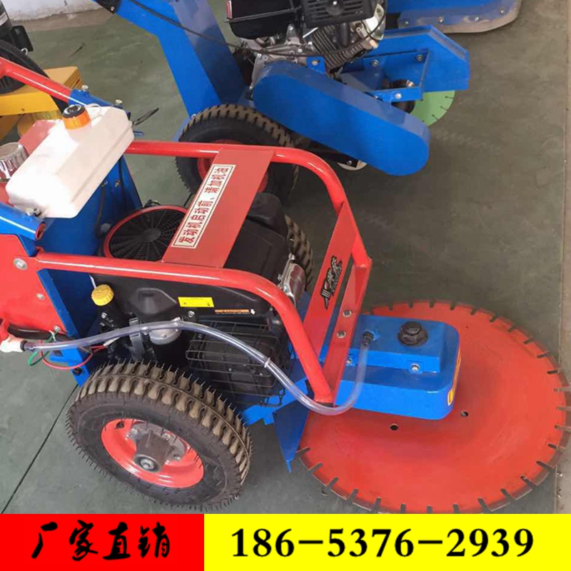 Hand-push cement concrete pile cutting machine can lift pile head concrete pipe saw pile breaking machine