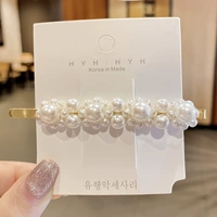 8#Long Pearl Word Складывание золотого цвета