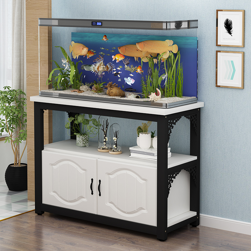 The Metal tank sitting room ark, small family, wrought iron shelf, European grass fish tank aquarium aquarium custom bottom ark base